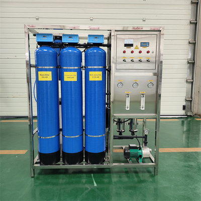 0.5T traitement de l'eau purifiée par osmose inverse 1000 l/h machine industrielle d'eau pure équipement d'eau potable directe