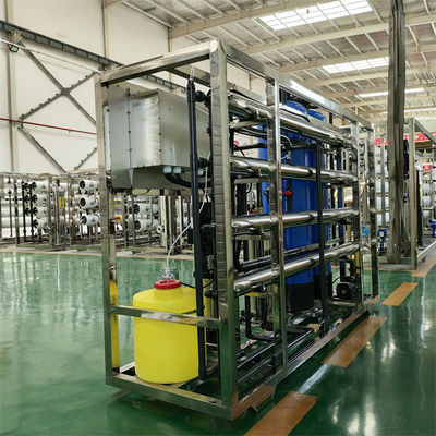 2000LPH usine de traitement de l'eau par osmose inverse