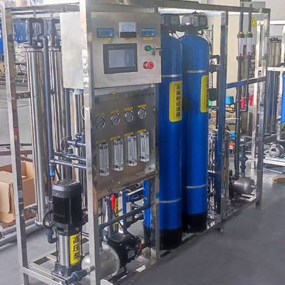 Trois réservoirs de haute efficacité machine à eau à osmose inverse fonctionnement fiable
