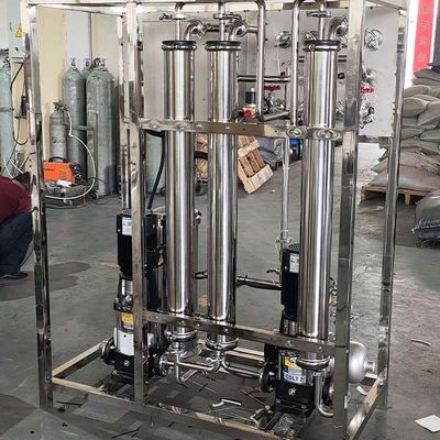 0.25T Deux réservoirs d'équipement d'osmose inverse en acier inoxydable à double étage pour l'industrialisation