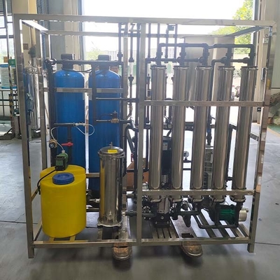 Système de traitement de l'eau Edi de 0,5 tonne contrôlé par PLC avec module d'électrodionisation