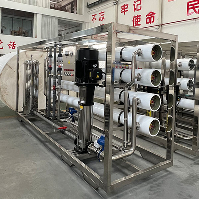 Machine à eau pure à osmose inverse pour le traitement de l'eau de 12 tonnes