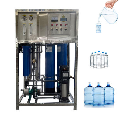 0.5 tonnes Équipement de traitement de l'eau par osmose inverse avec système de prétraitement