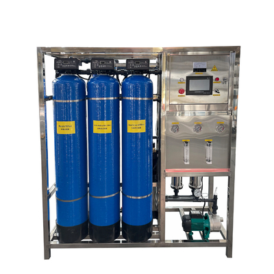 Fabrique 500LPH usine de filtration de traitement de l'eau par osmose inverse